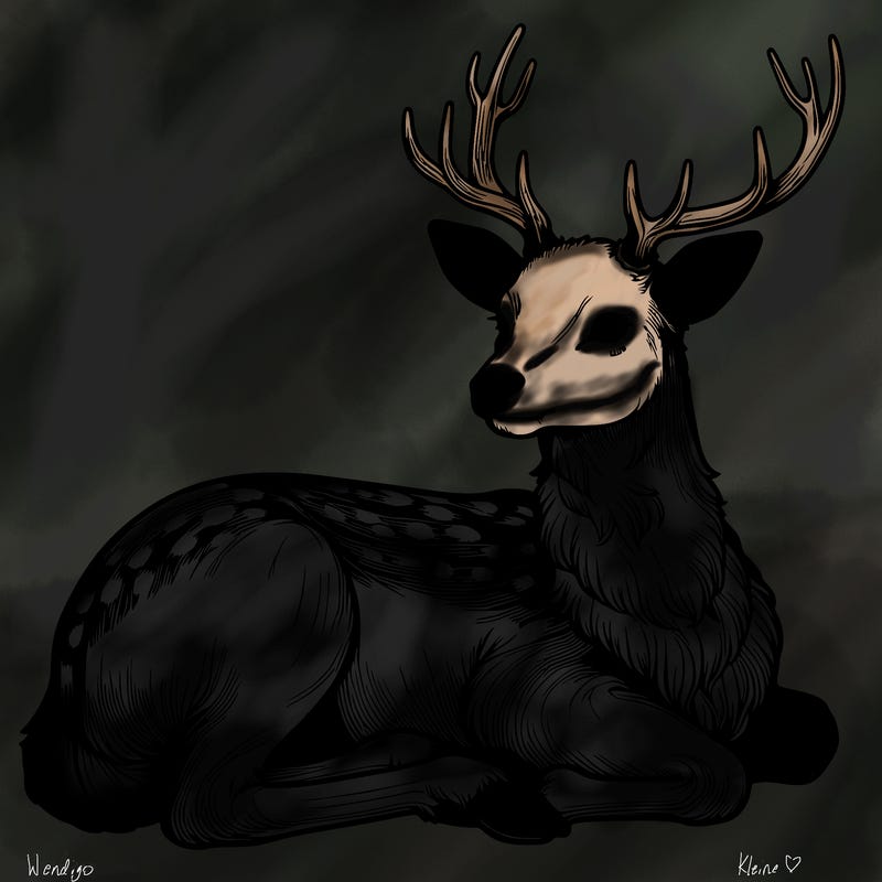 realistic deer with antlers