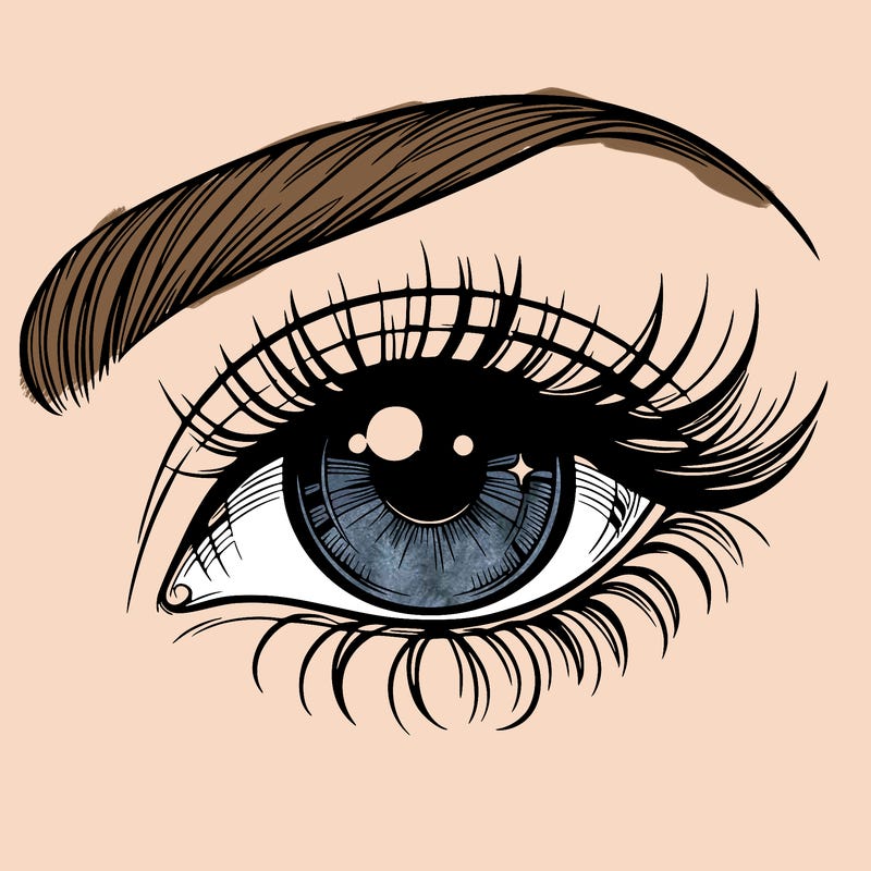 a beautiful eye