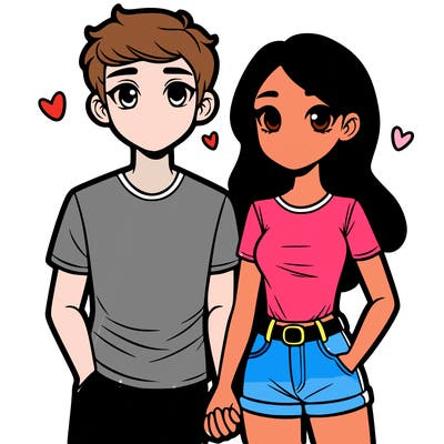 boyfriend and girlfriend