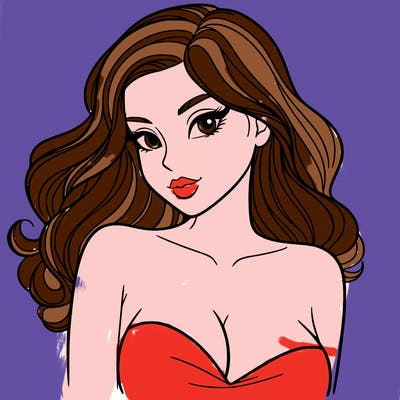 a beautiful woman