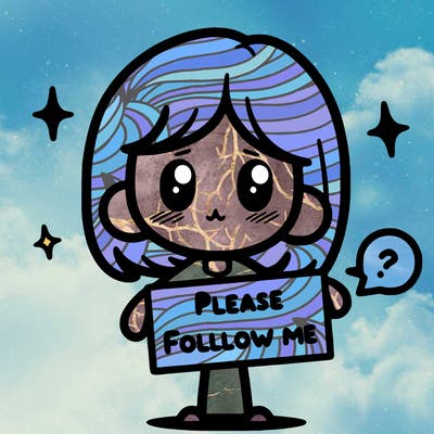 please follow me