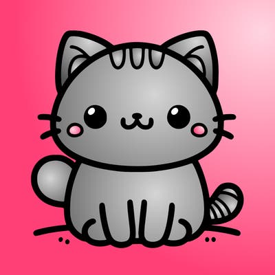 cute cat simple