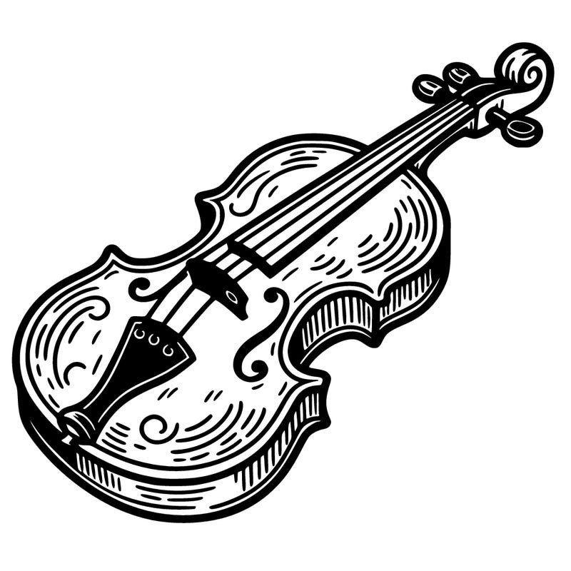 a violin