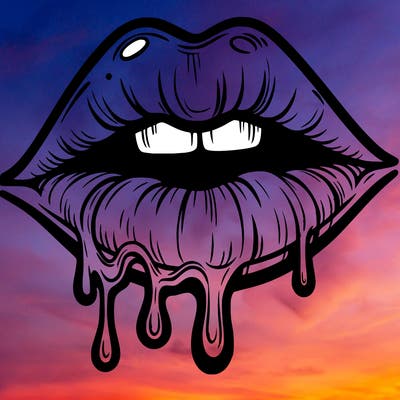 lips that look realistic and drip