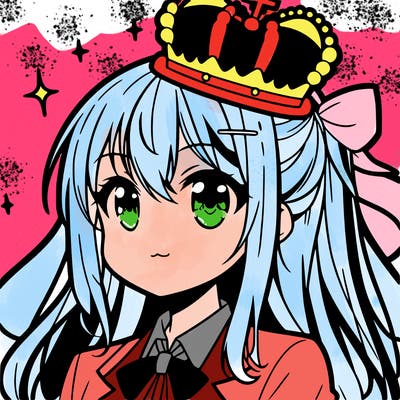anime girl that has a crown