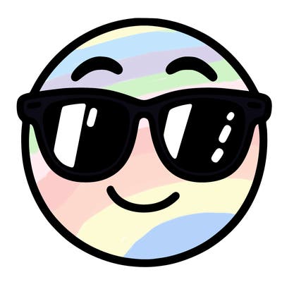 emoji with sunglasses
