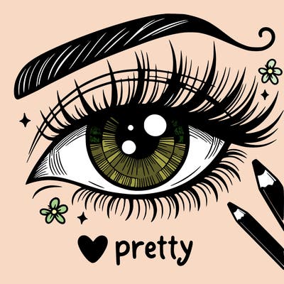 pretty eye