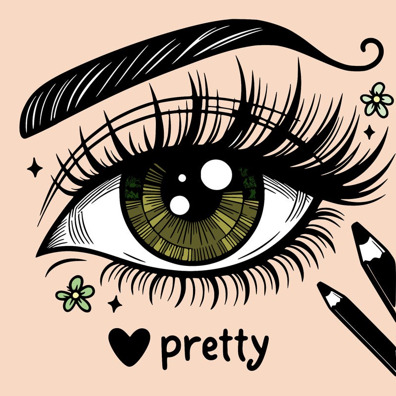 pretty eye