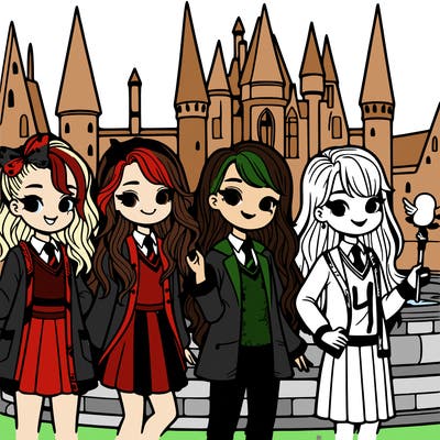 girls at hogwarts