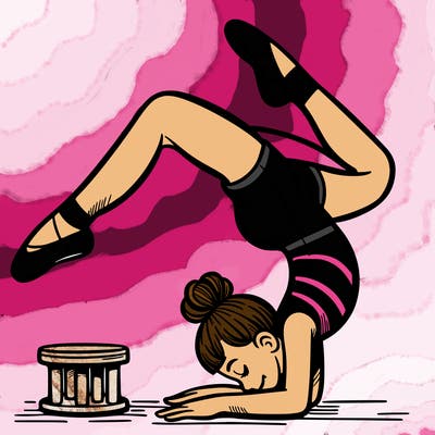 gymnastics girl