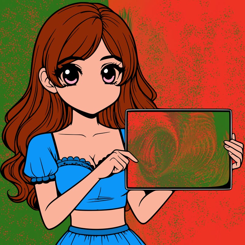 realistic pretty girl holding blank sign