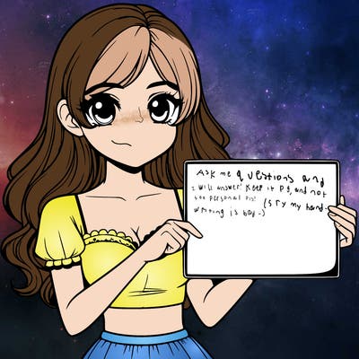 realistic pretty girl holding blank sign