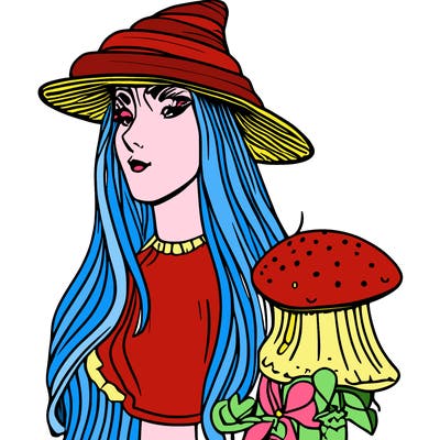 mushroom witch