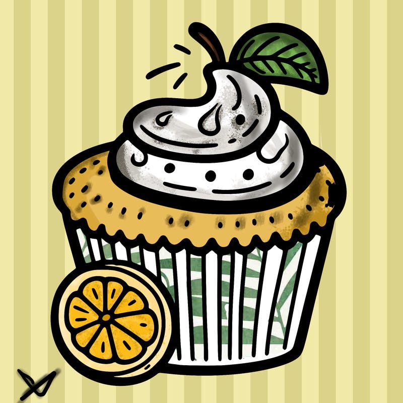 lemon cupcake