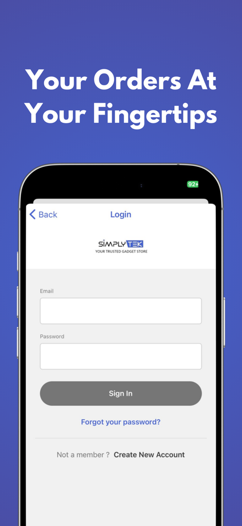 SimplyTek Store - Shopping App | MWM
