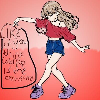 realistic girl danceing