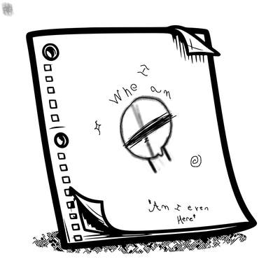 blank piece of paper