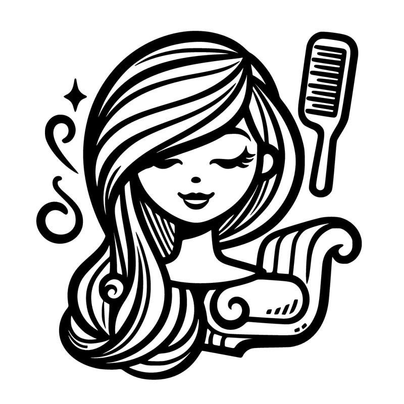hair salon logo