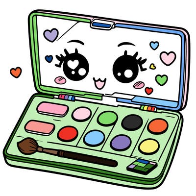 makeup pallet