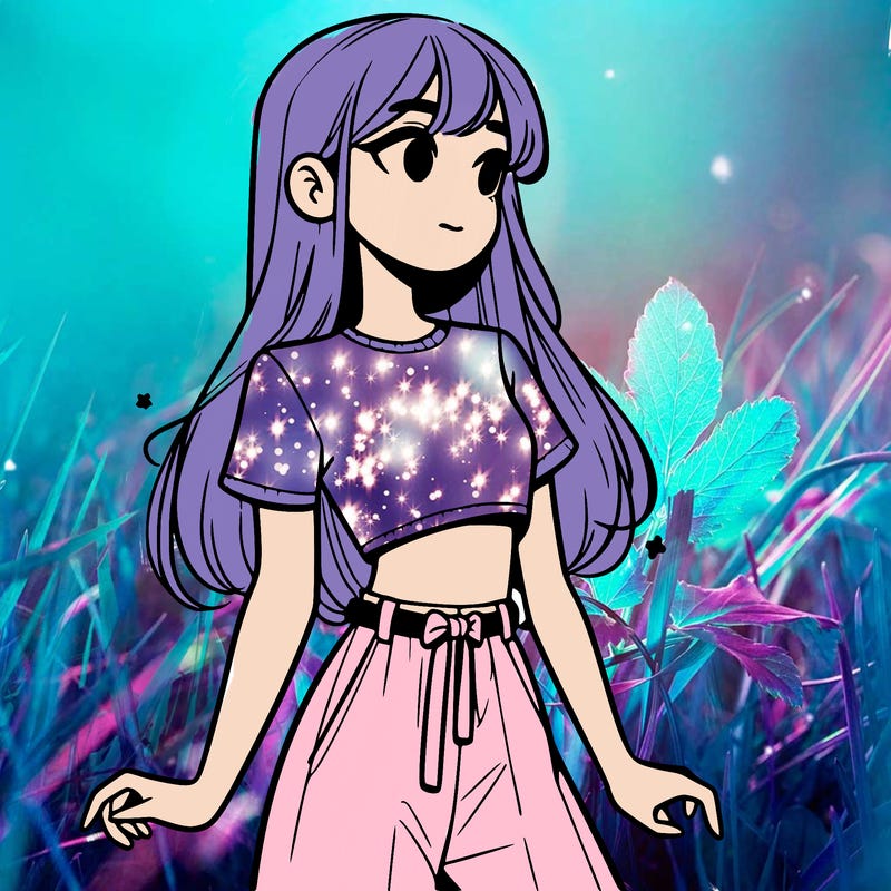 girl in a cute crop top