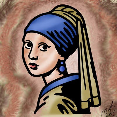 girl with the pearl earring painting