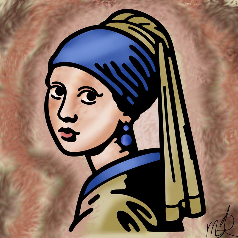 girl with the pearl earring painting