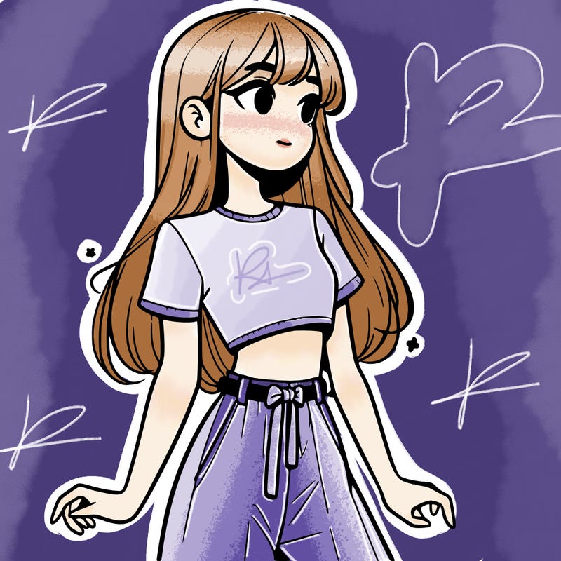 girl in a cute crop top