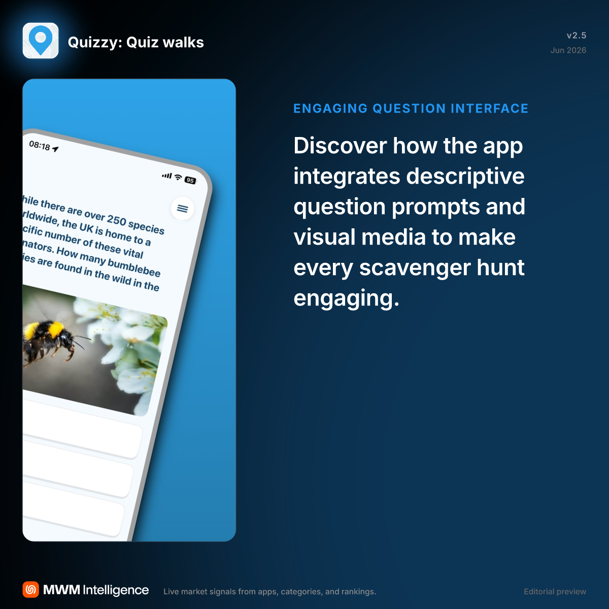 Quizzy: Quiz walks - Games App | MWM