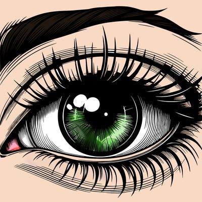 realistic eye