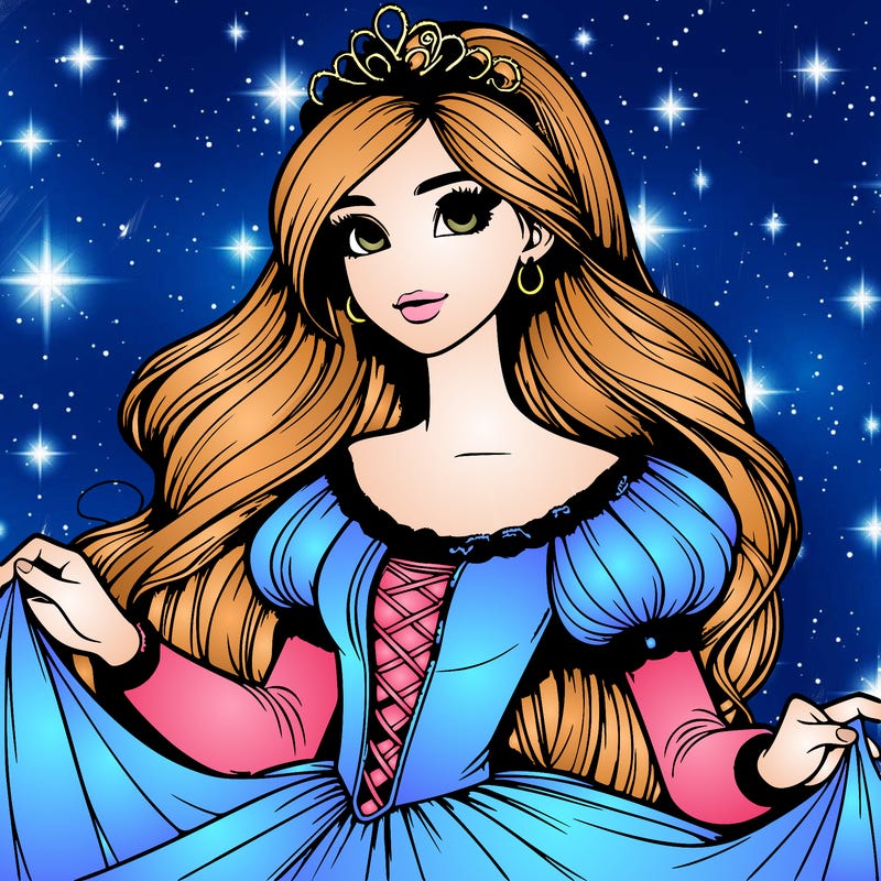 realistic princess 4k