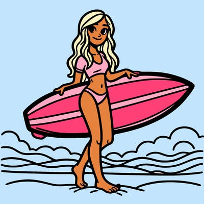 surfer girl