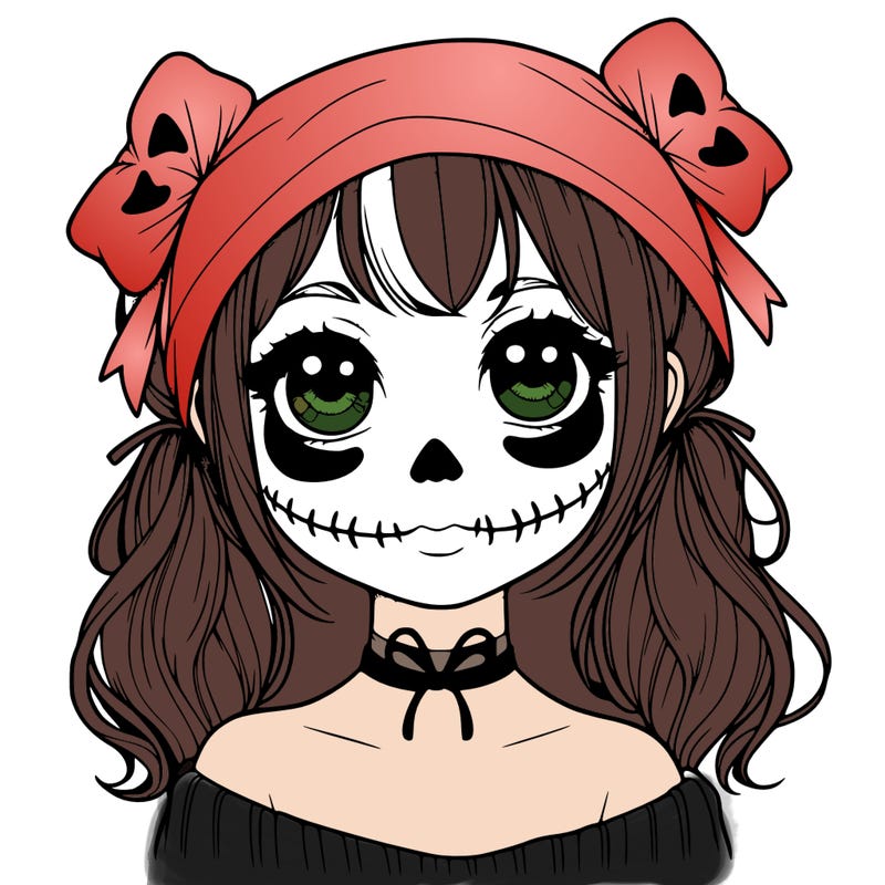 realistic girl halloween