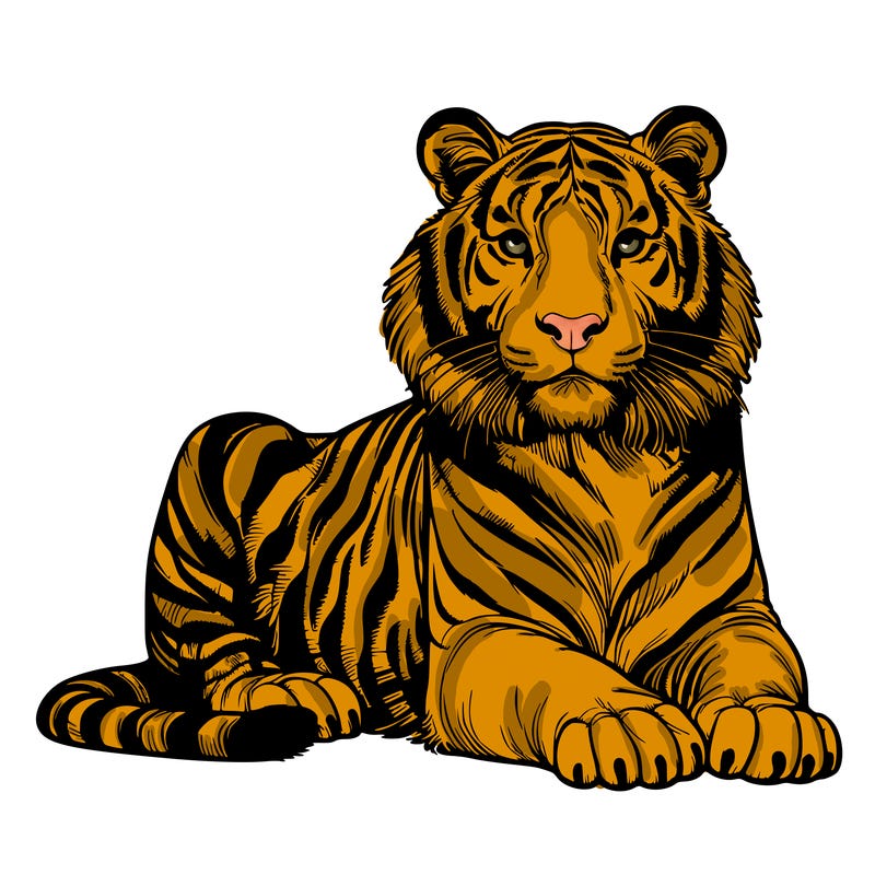 realistic tiger