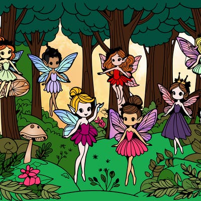 fairies forest
