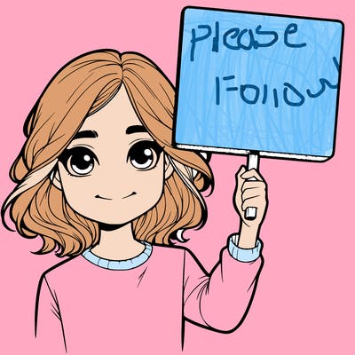 realistic girl holding up a sign