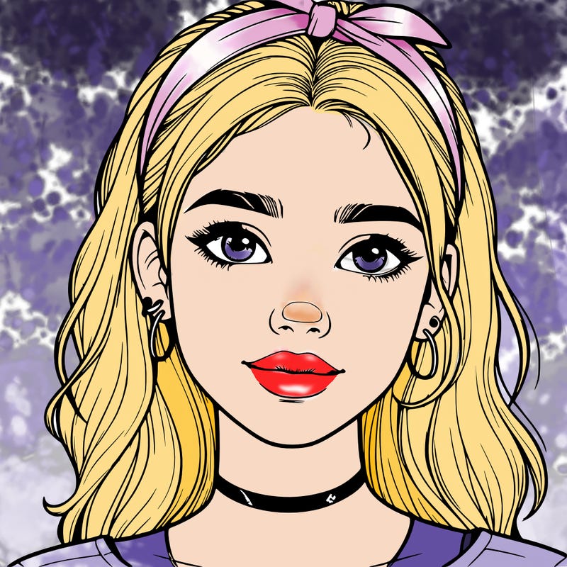 realistic teenage girl