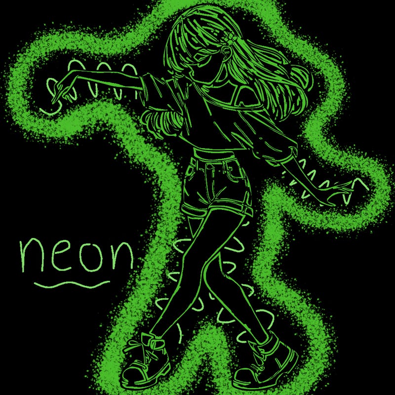 realistic girl danceing