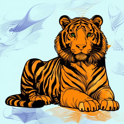 realistic tiger