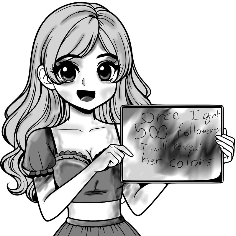 realistic pretty girl holding blank sign