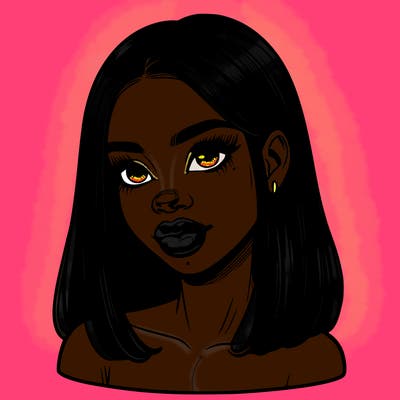 realistic black girl