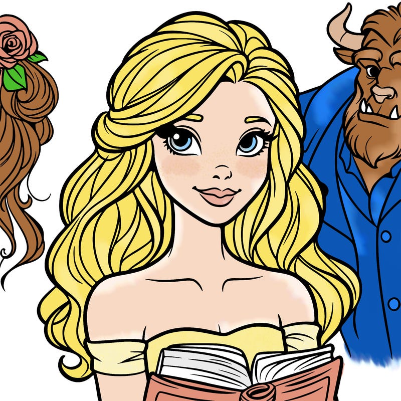 belle from the beauty and the beast