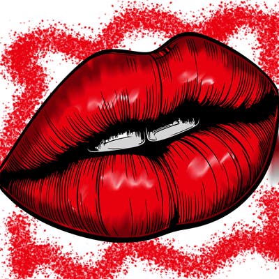 realistic lips