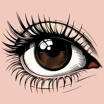 realistic eye
