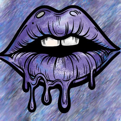 lips that look realistic and drip