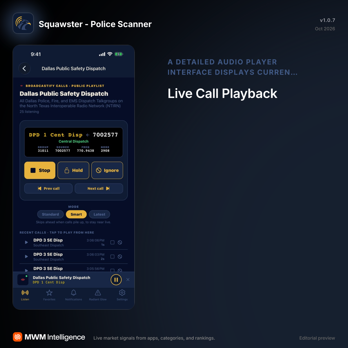 Squawster - Police Scanner - News App | MWM
