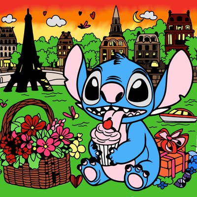 stitch holiday paris