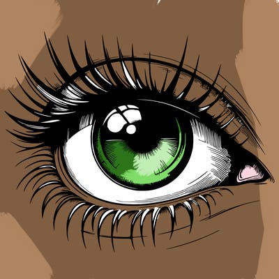 realistic eye