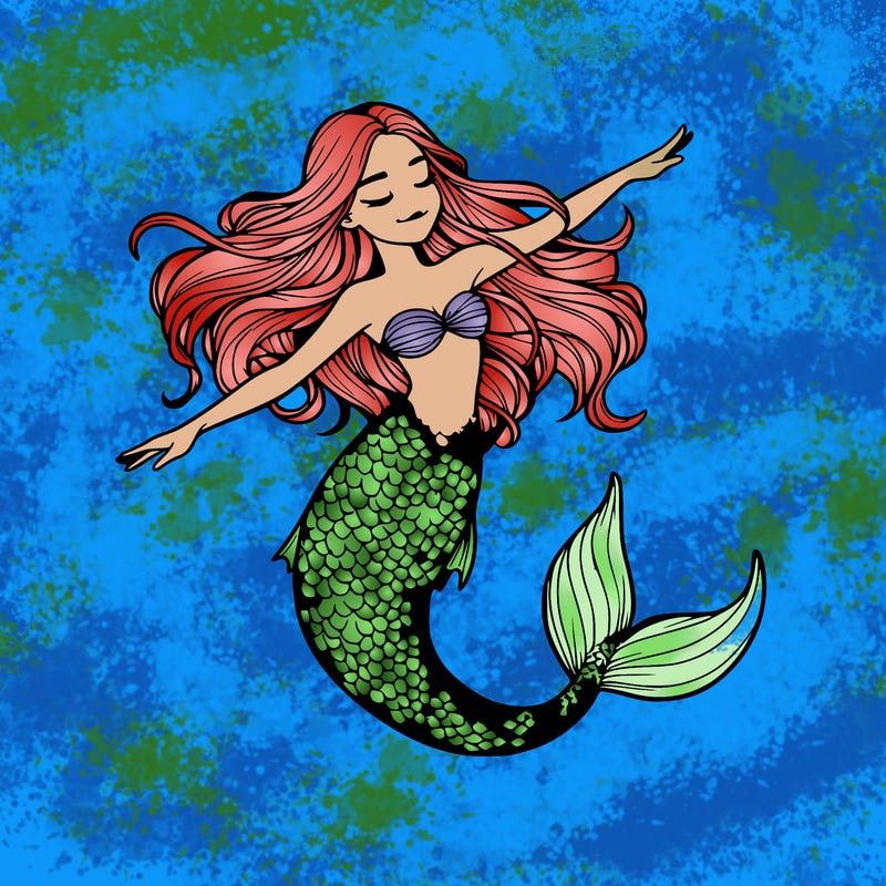 mermaid realistic