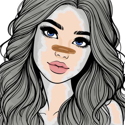 beautiful realistic girl