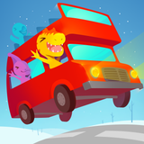 Dinosaur Bus: Kids Car Games - App Icon